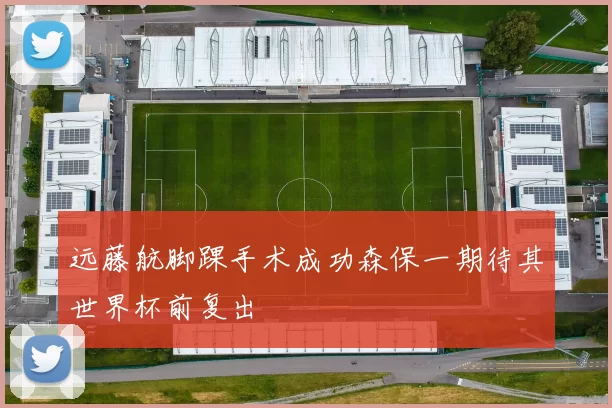 远藤航脚踝手术成功森保一期待其世界杯前复出